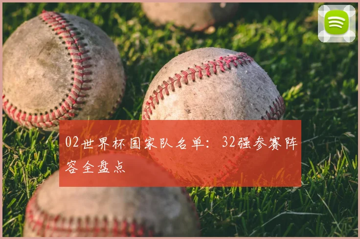 02世界杯国家队名单:32强参赛阵容全盘点
